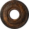 Ekena Millwork Hurley Ceiling Medallion (Fits Canopies up to 7 1/4"), 22 1/8"OD x 7 1/4"ID x 1 3/4"P, Rust CM26HURUS - alternate 1